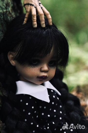 Кукла Wednesday ooak