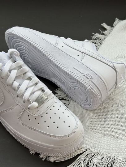 Кроссовки Nike air force 1 белые