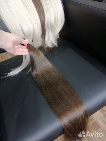 Волосы для наращивания блонд