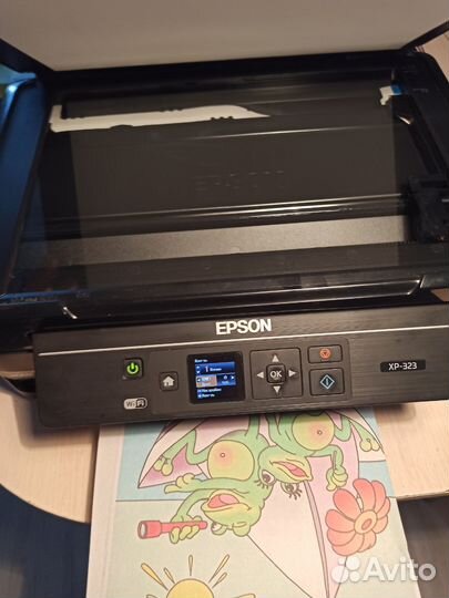 Мфу Epson хр 323 с снпч