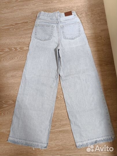 Джинсы широкие для девочки 11-12 лет 152 см