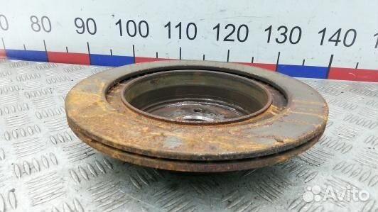 Диск тормозной задний nissan qashqai J10 +2 (NML12