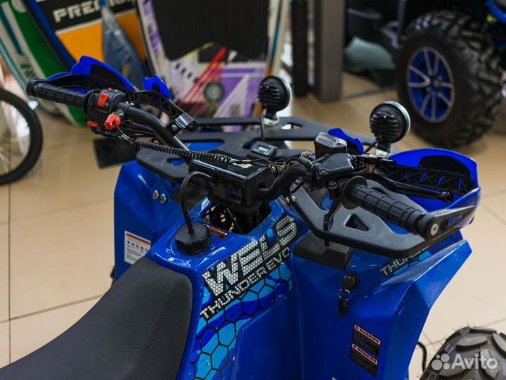 Квадроцикл Wels ATV Thunder 200 EVO X Синий