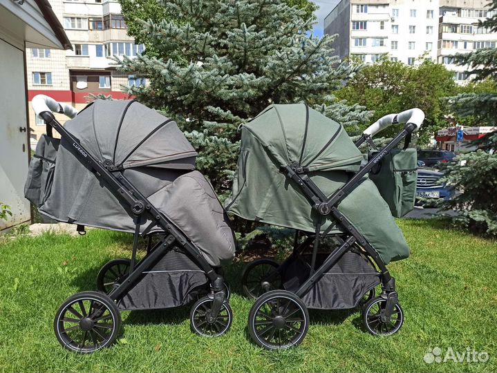 Новая коляска с перекидной ручкой Luxmom H2