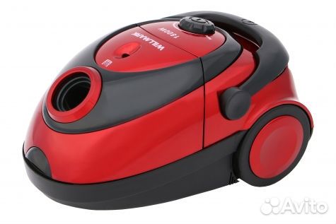 Пылесос Willmark VC-1842DB красный