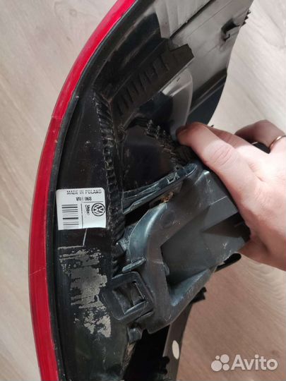 Фара для Volkswagen Golf 6 с лопиной