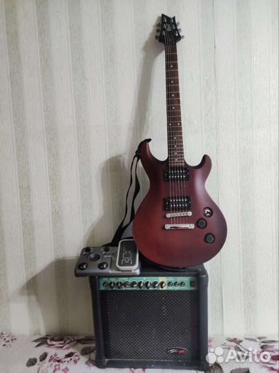 Электро гитара с комбиком