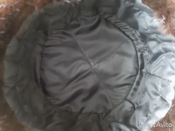 Норковая шапка мужская