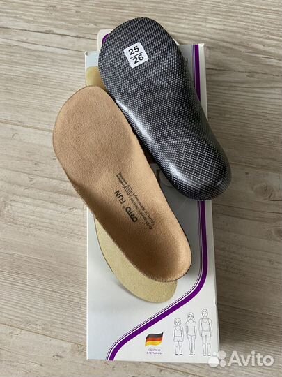 Стельки ортопедические детские