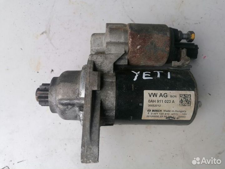 Стартер Skoda Yeti