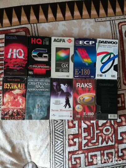 Продам видео кассеты те что в описании обьявления