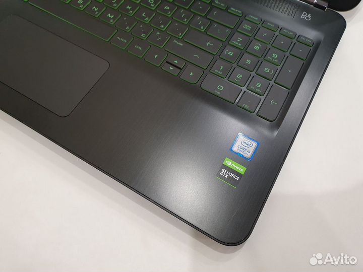 Супер игровой HP 8 ядер Core i5-8300H SSD GTX 1060