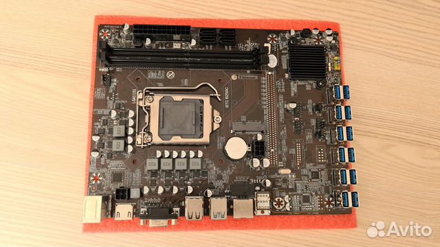 Новая Материнская плата BTC b250с V1.31 на 12 USB