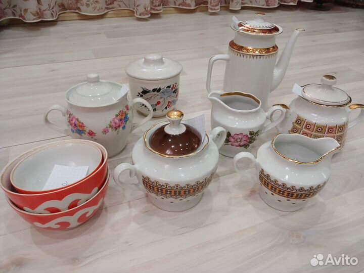 Фарфоровая посуда СССР