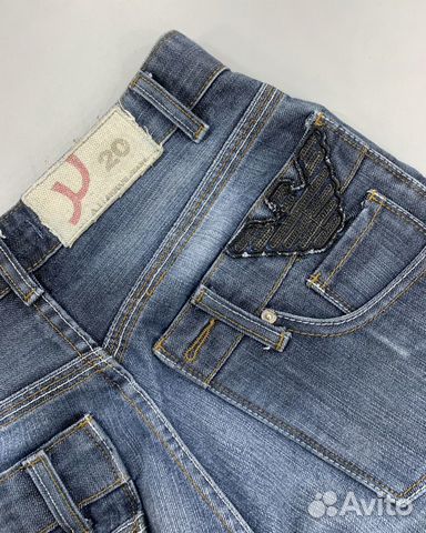 Джинсы Armani Jeans Y2K Vintage Хайповые