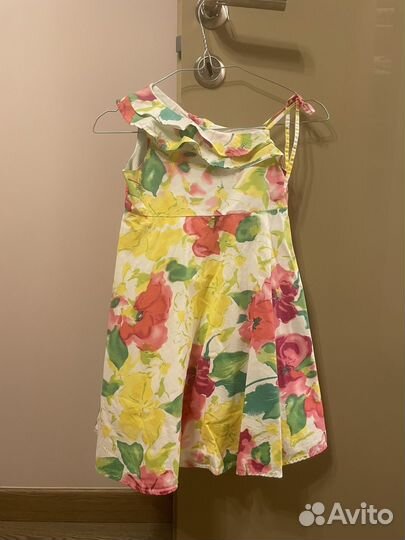 Платье летнее хлопок на 7 лет