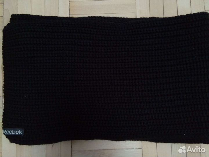 Шапка и шарф женские reebok