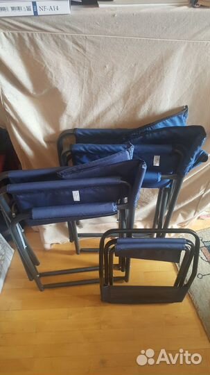 3 складных стула