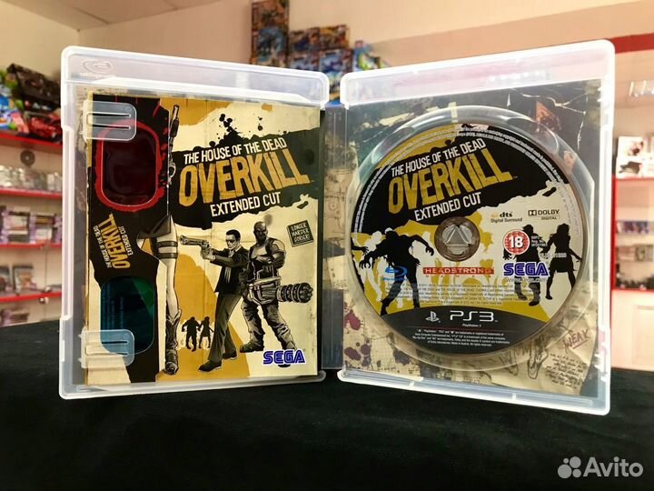 Диск PS3 The House Of The Dead Overkill Ex. Cut