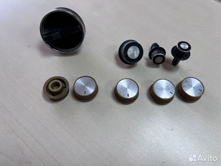 Крышки головок, ручки тембров магнитофонов СССР