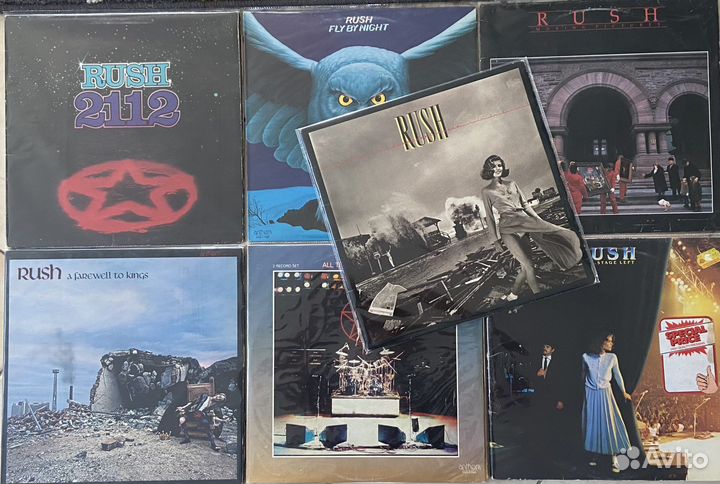 Rush, оригинальный винил