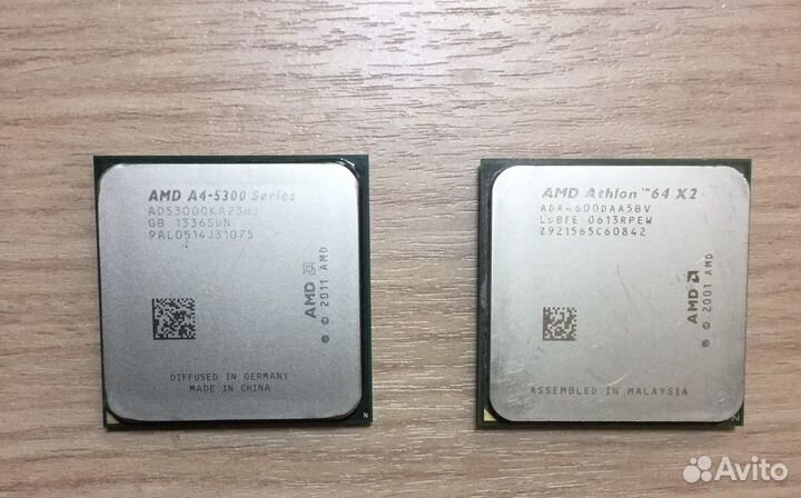 Core 2 Duo E7600; Athlon 64 X2 4600+ (939) и др