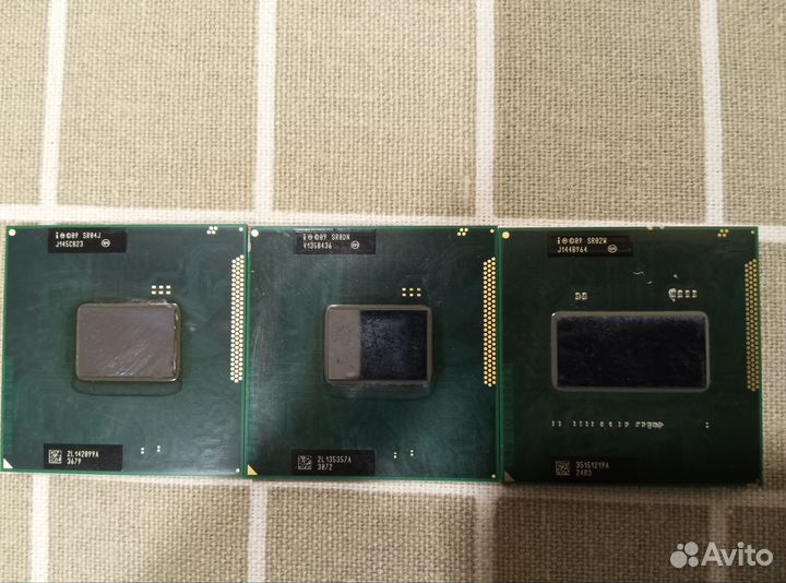 Процессор для ноутбука i7, i3