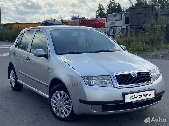 Skoda Fabia 1.4 AT, 2002, 130 000 км