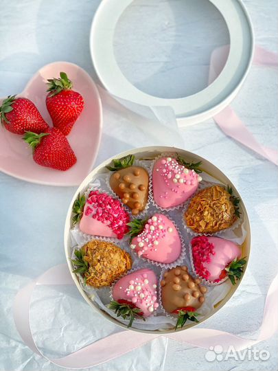 Клубника в шоколаде.Премиум набор