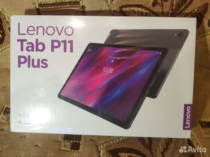 Lenovo Tab P11 Plus Wi-Fi 4/128GB Grey Ростест Чек