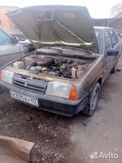 Накладка на панель ваз2109