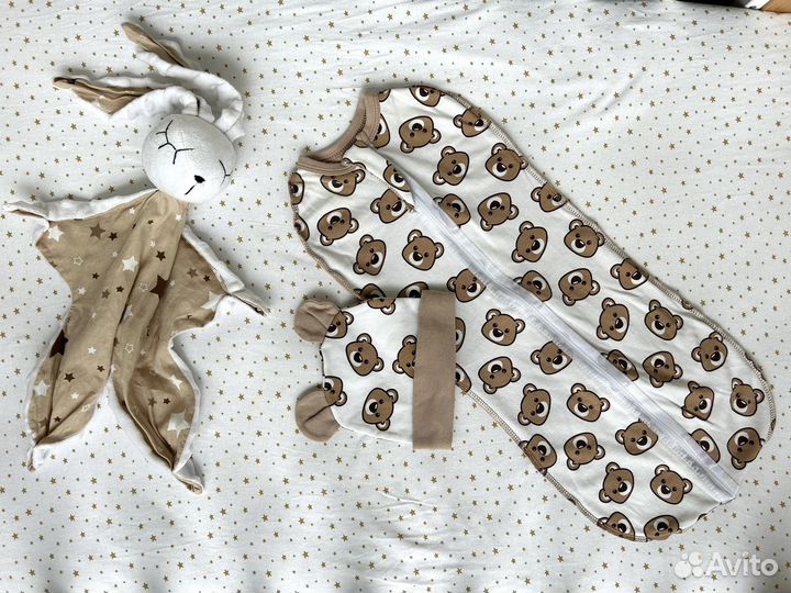 Пеленка кокон на молнии