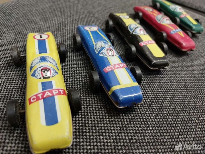 Жестяные машинки СССР старт