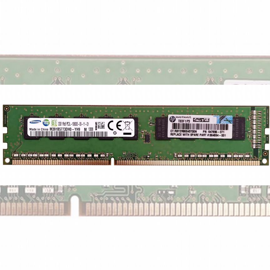 [664694-001] Оперативная Память Hp 647656-071 2gb 664694-001