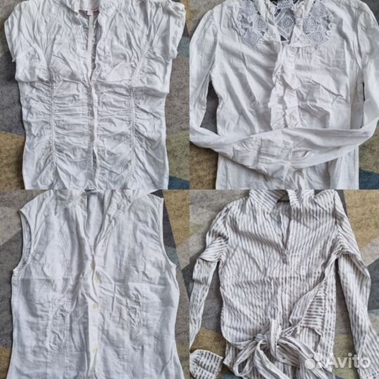 Женские вещи пакетом 42 44 (блуза, рубашка)