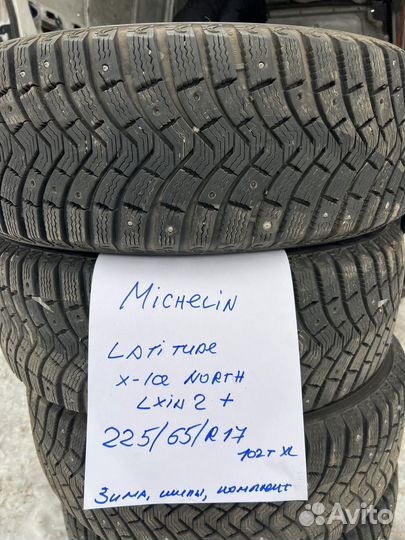 Michelin Latitude X-Ice North 2 + 225/65 R17 102T