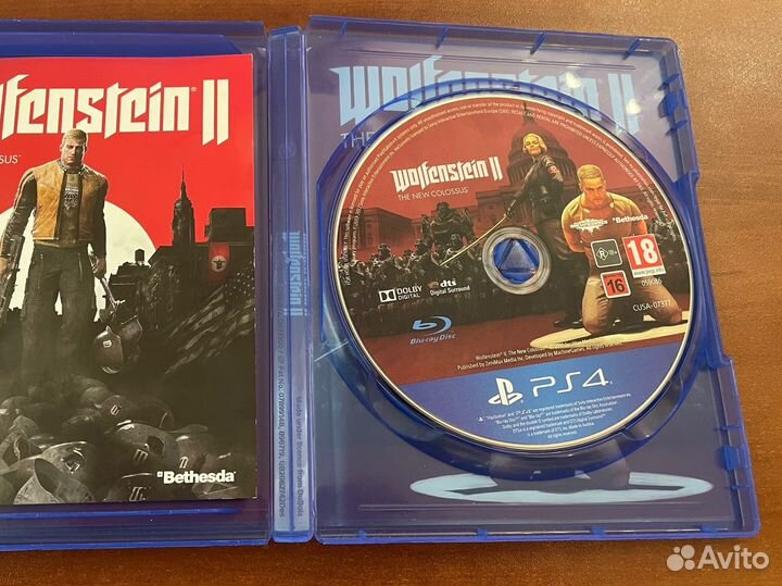 Wolfenstein 2 the new colossus ps4