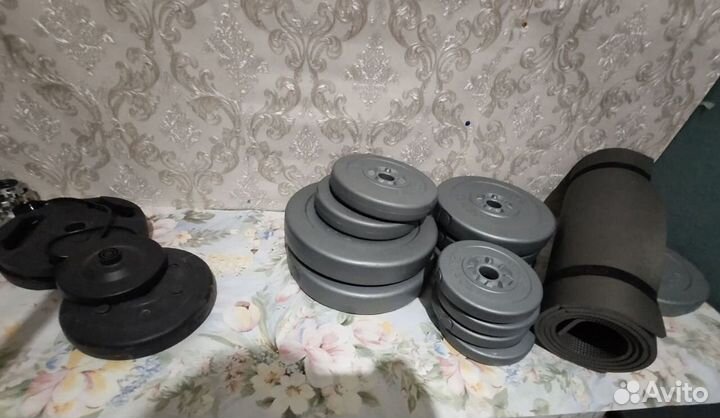 Гантели разборные