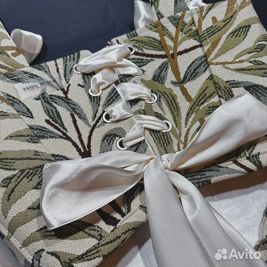 Корсет топ гобелен