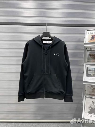 Худи Off-White на молнии