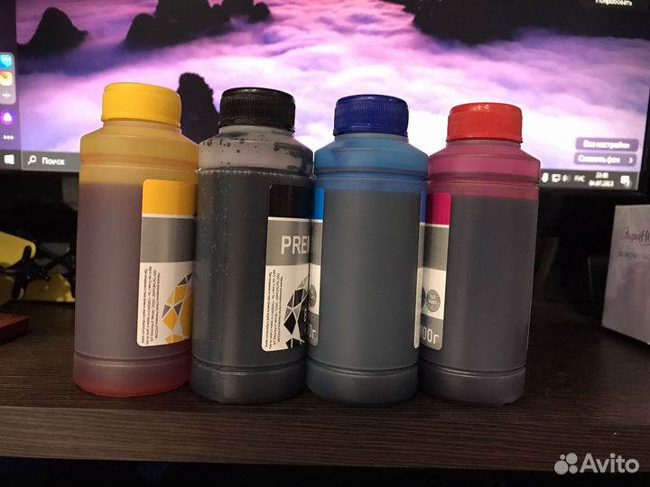 Краска для картриджей hp 123