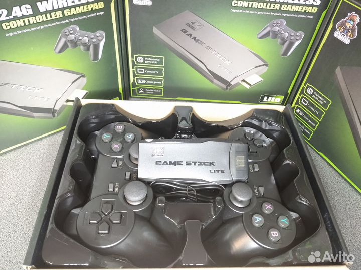 Портативная игровая приставка Game Stick Lite 64GB