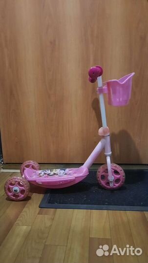 Самокат детский трехколесный бу