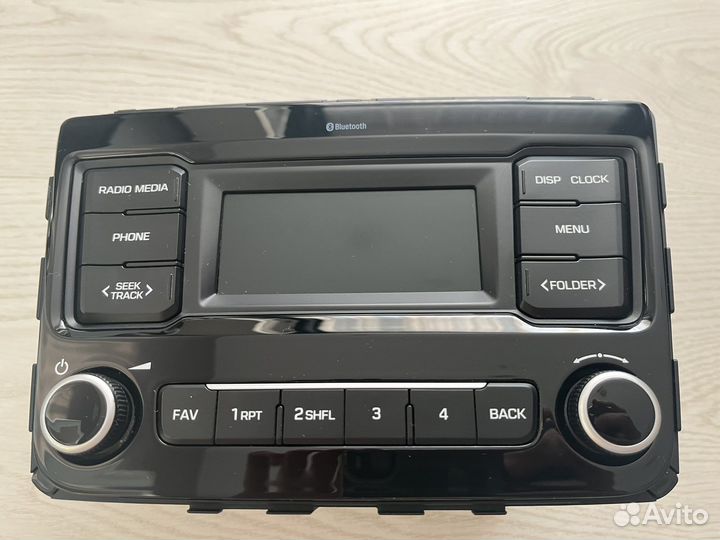 Магнитола на hyundai creta с рамкой оригинальная