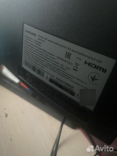 Монитор samsung 27 изогнутый 60 hz