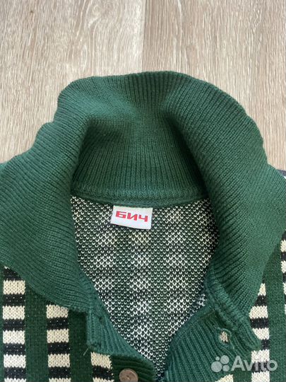 Винтажный свитер мужской xl