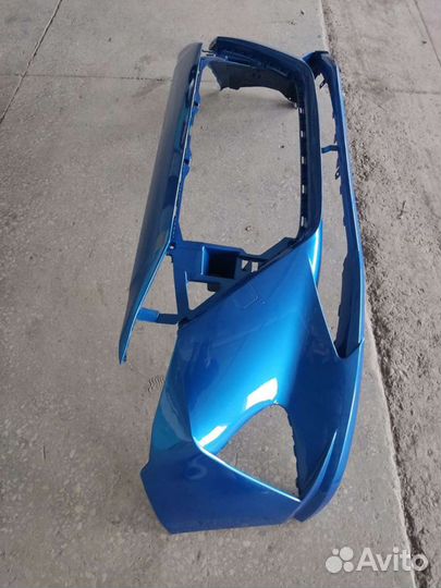 Бампер Хендай Солярис 20-г.в. новый,синий