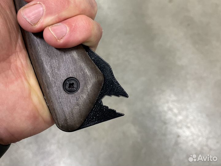 Топор Сварог черный с кожаным чехлом