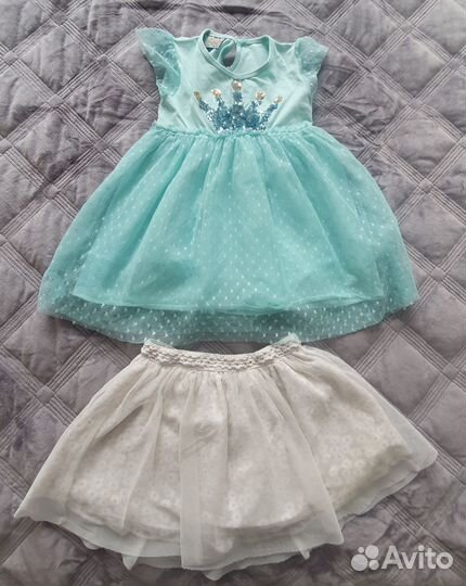 Вещи на девочку 80-86разм. пакетом