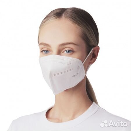 Маска-респиратор медицинская одноразовая KN95 нест